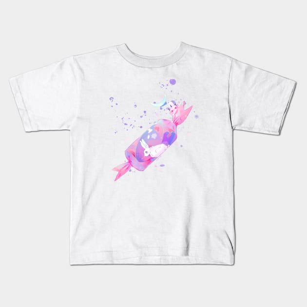 Candy Kids T-Shirt by Miya Gu Art